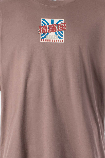  POLERA DE DEMON SLAYER OVERSIZED FIT PARA HOMBRE