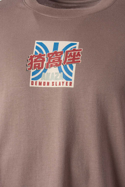  POLERA DE DEMON SLAYER OVERSIZED FIT PARA HOMBRE