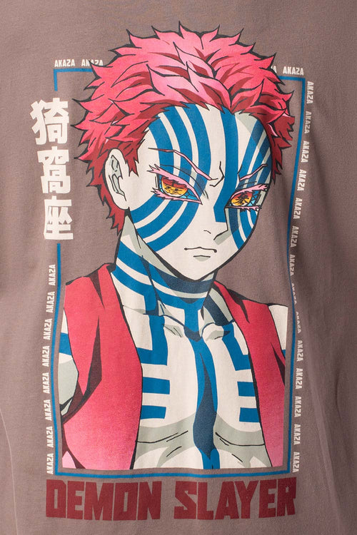 Card slide image -  POLERA DE DEMON SLAYER OVERSIZED FIT PARA HOMBRE
