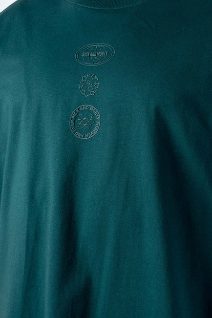  POLERA DE RICK & MORTY REGULAR FIT PARA HOMBRE