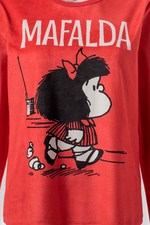 Card slide image -  PIJAMA DE MAFALDA DE PANTALON PARA MUJER