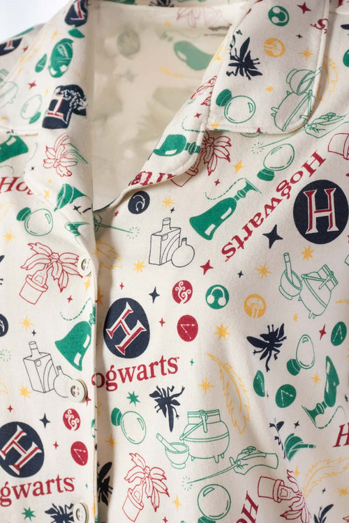 Card slide image -  PIJAMA DE HARRY POTTER CON PANTALÓN LARGO PARA MUJER