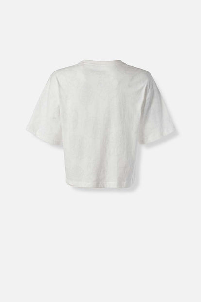  POLERA DE LILO & STITCH BOXY FIT PARA MUJER
