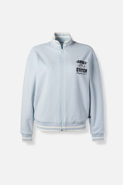 CHAQUETA DE LILO & STITCH CON CIERRE PARA MUJER