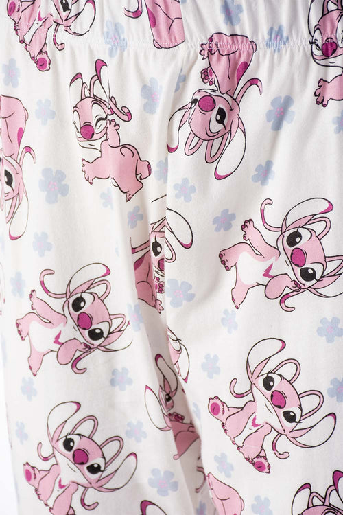 Card slide image -  PIJAMA DE LILO Y STITCH CON PANTALON LARGO PARA MUJER