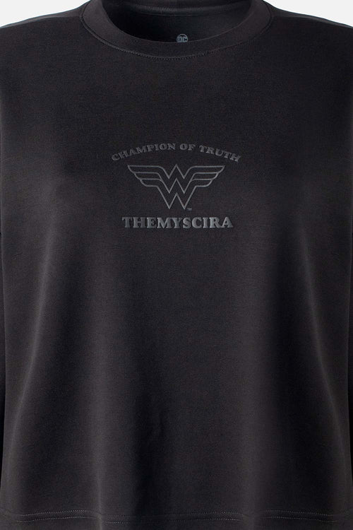 Card slide image -  POLERA DE WONDER WOMAN OVERSIZED FIT PARA MUJER
