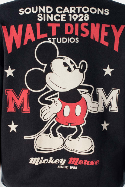  POLERON DE MICKEY MOUSE CON CIERRE PARA MUJER
