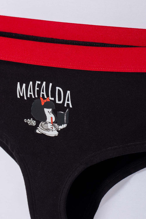 Card slide image -  PACK X2 PANTIES DE MAFALDA PARA MUJER