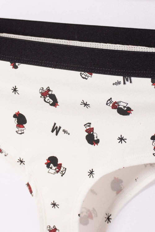 Card slide image -  PACK X2 PANTIES DE MAFALDA PARA MUJER