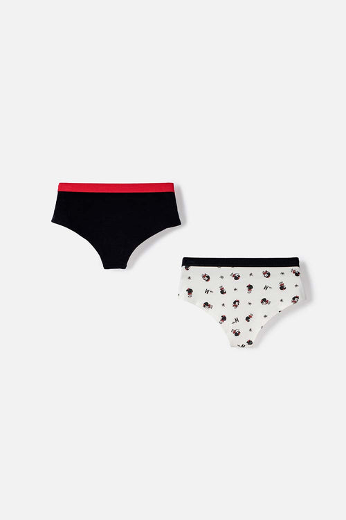 Card slide image -  PACK X2 PANTIES DE MAFALDA PARA MUJER
