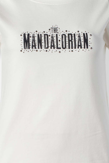  POLERA DE MANDALORIAN SLIM FIT PARA MUJER