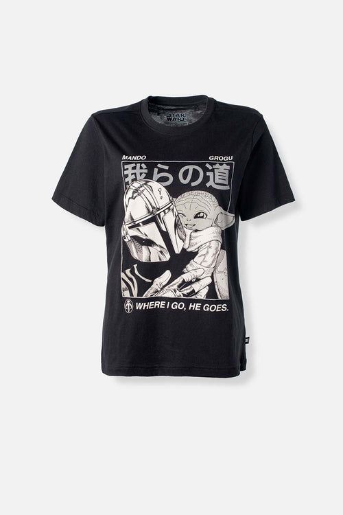 Card slide image -  POLERA DE MANDALORIAN REGULAR FIT PARA MUJER