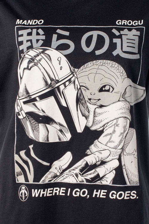Card slide image -  POLERA DE MANDALORIAN REGULAR FIT PARA MUJER