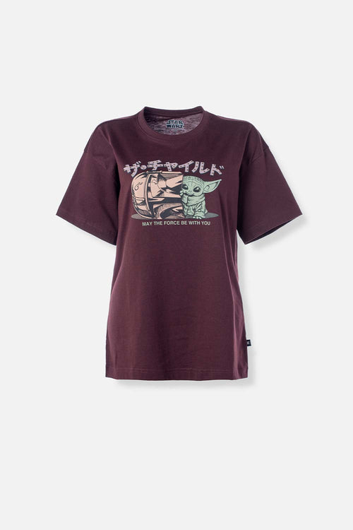 Card slide image -  POLERA DE MANDALORIAN RELAX FIT PARA MUJER