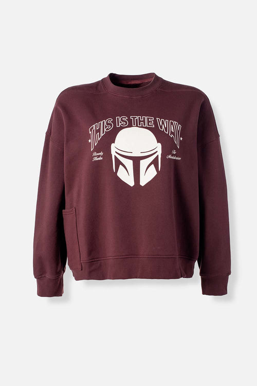Card slide image -  POLERON DE MANDALORIAN REGULAR FIT CERRADO PARA MUJER