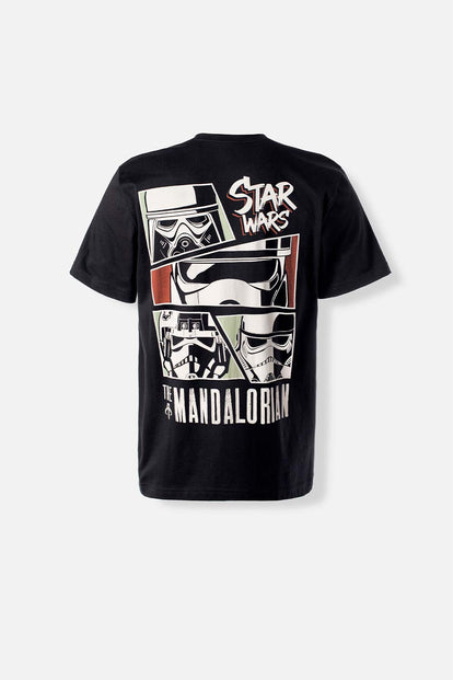  POLERA DE MANDALORIAN REGULAR FIT PARA HOMBRE