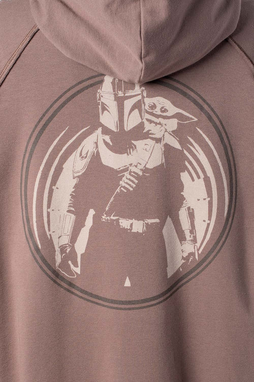 Card slide image -  POLERON DE MANDALORIAN REGULAR FIT CON CAPUCHA PARA HOMBRE