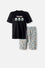 PIJAMA DE MANDALORIAN CON PANTALON CORTO PARA HOMBRE