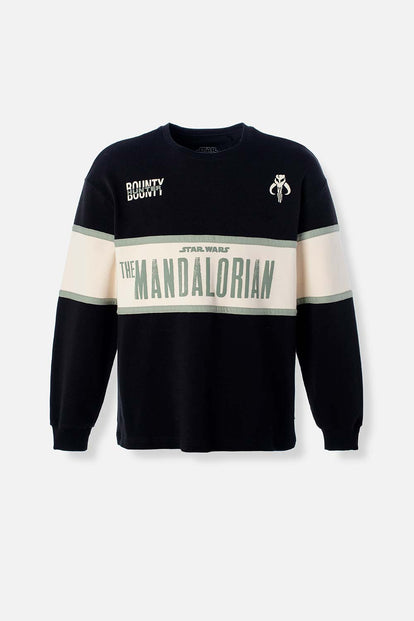  POLERON DE DE MANDALORIAN REGULAR FIT CERRADO PARA HOMBRE