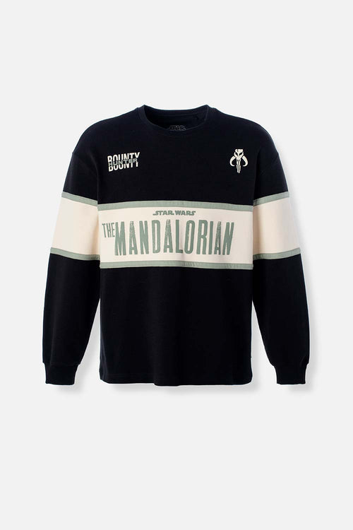 Card slide image -  POLERON DE DE MANDALORIAN REGULAR FIT CERRADO PARA HOMBRE