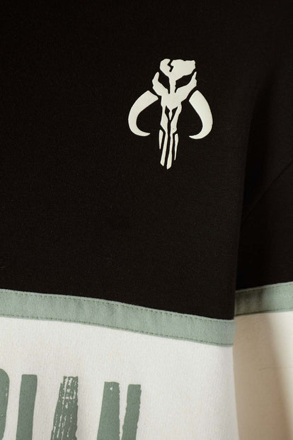  POLERON DE DE MANDALORIAN REGULAR FIT CERRADO PARA HOMBRE