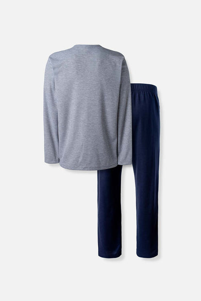  PIJAMA DE SPIDERMAN CON PANTALON LARGO PARA HOMBRE