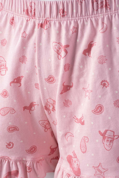 Card slide image -  PIJAMA DE TOY STORY CON PANTALON CORTO PARA MUJER
