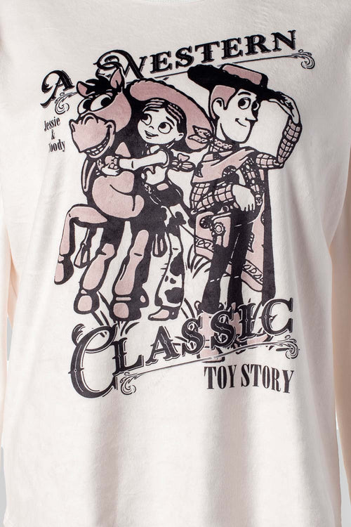 Card slide image -  PIJAMA DE TOY STORY CON PANTALON LARGO PARA MUJER