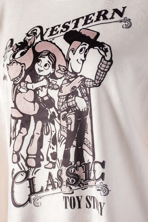 Card slide image -  PIJAMA DE TOY STORY CON PANTALON LARGO PARA MUJER