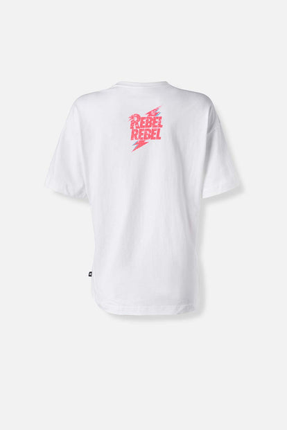  POLERA DE DAVID BOWIE RELAX FIT PARA MUJER
