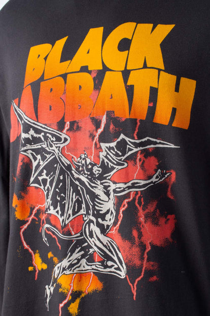  POLERA DE BLACK SABBATH RELAX FIT PARA HOMBRE