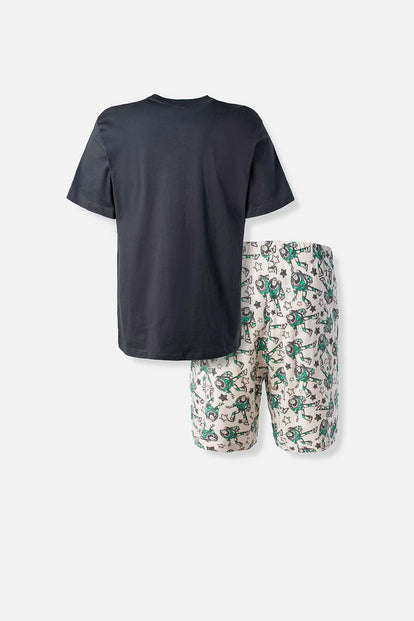  PIJAMA DE TOY STORY CON PANTALON CORTO PARA HOMBRE