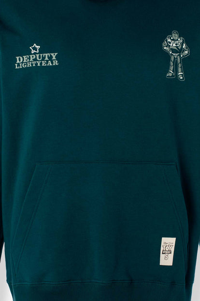  POLERON DE TOY STORY REGULAR FIT CON CAPUCHA PARA HOMBRE