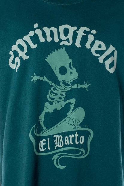  POLERA DE LOS SIMPSONS RELAX FIT PARA HOMBRE