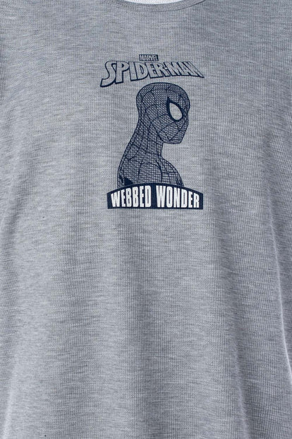  PIJAMA DE SPIDERMAN PANTALÓN CORTO PARA HOMBRE