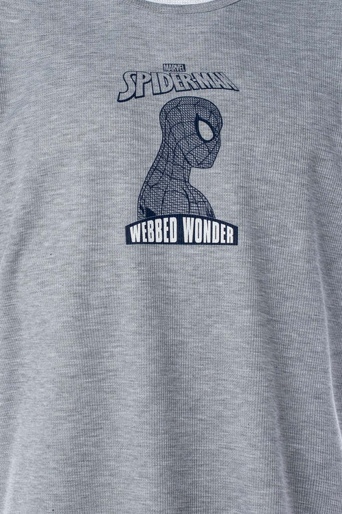 Card slide image -  PIJAMA DE SPIDERMAN PANTALÓN CORTO PARA HOMBRE