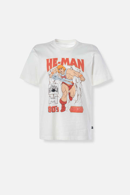  POLERA DE HE MAN BLANCA REGULAR FIT PARA HOMBRE