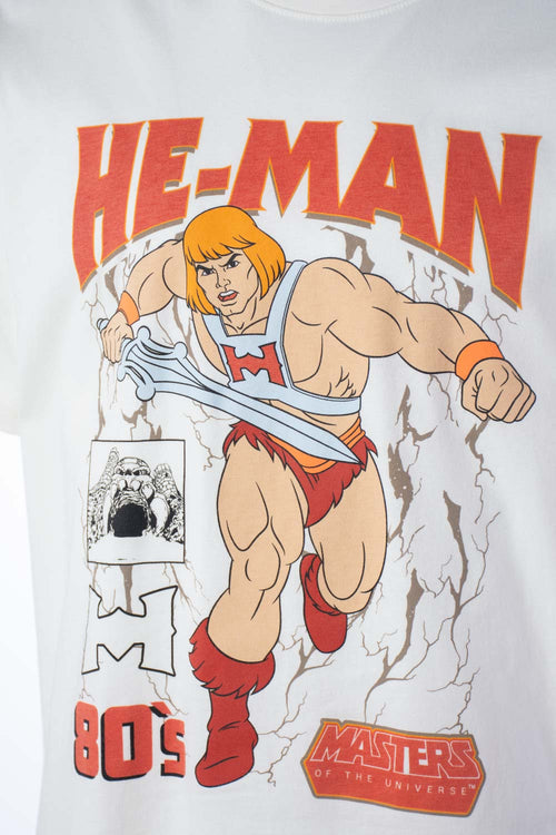 Card slide image -  POLERA DE HE MAN BLANCA REGULAR FIT PARA HOMBRE
