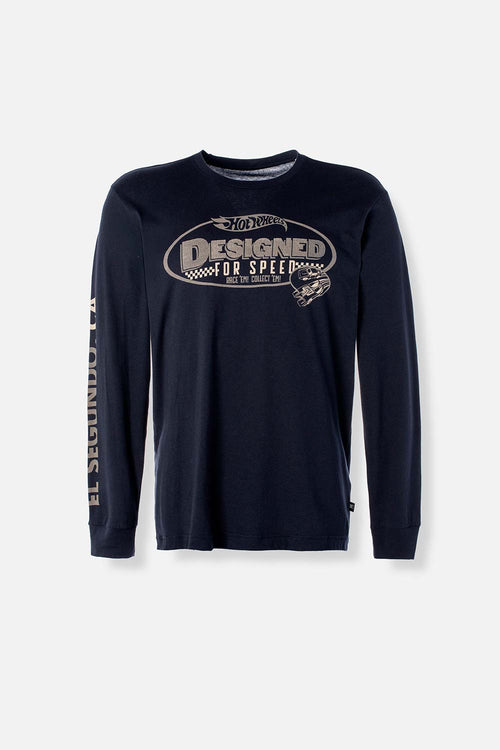 Card slide image -  CAMISETA DE HOT WHEELS REGULAR FIT MANGA LARGA PARA HOMBRE