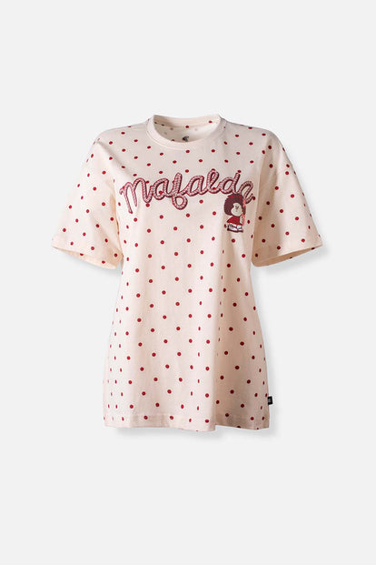  POLERA DE MAFALDA RELAX FIT PARA MUJER