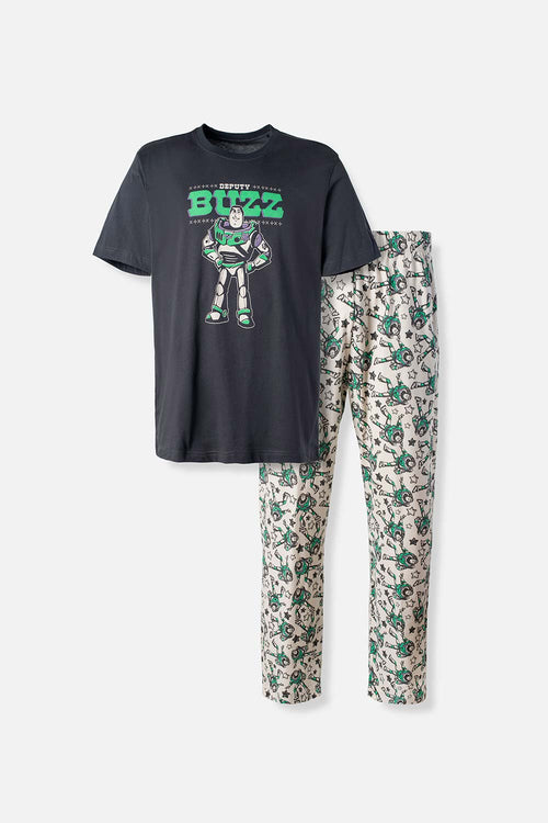Card slide image -  PIJAMA DE TOY STORY CON PANTALON LARGO PARA HOMBRE