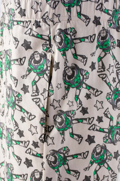  PIJAMA DE TOY STORY CON PANTALON LARGO PARA HOMBRE