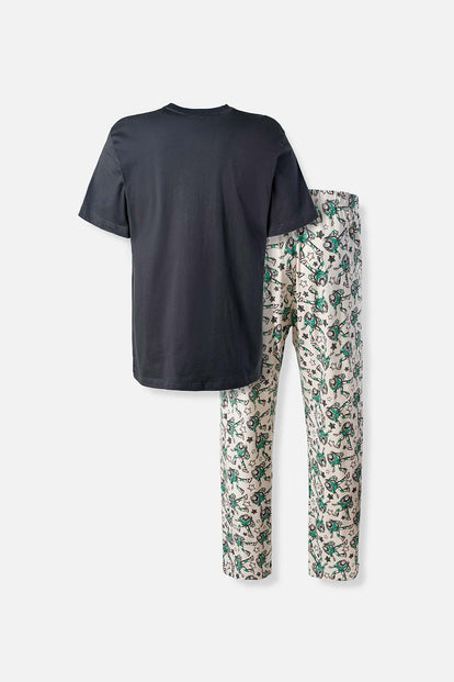  PIJAMA DE TOY STORY CON PANTALON LARGO PARA HOMBRE