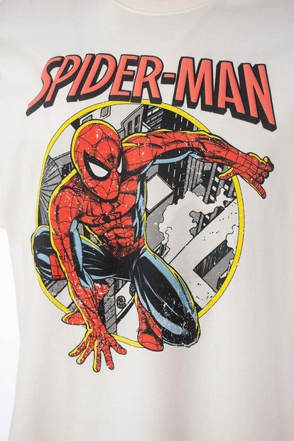  POLERA DE SPIDERMAN REGULAR FIT PARA HOMBRE