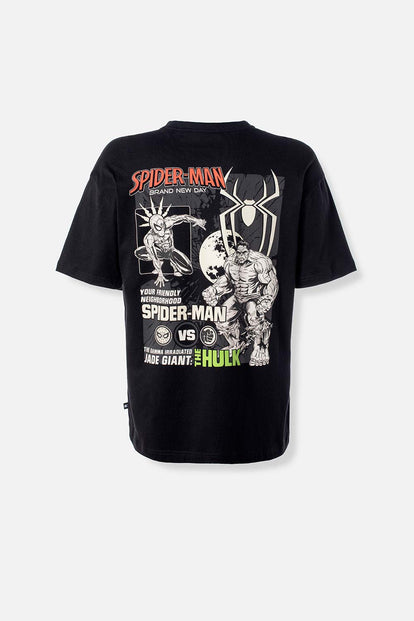  POLERA DE SPIDERMAN RELAX FIT PARA HOMBRE