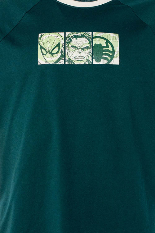 Card slide image -  POLERA DE SPIDERMAN VERDE REGULAR FIT PARA HOMBRE