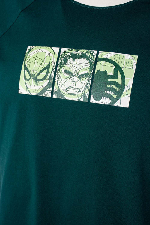 Card slide image -  POLERA DE SPIDERMAN VERDE REGULAR FIT PARA HOMBRE