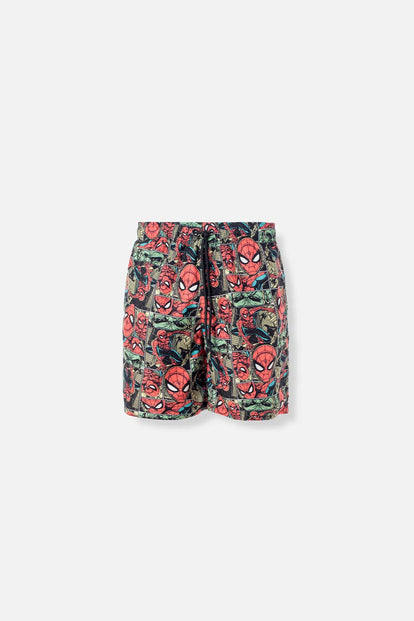  PANTALONETA DE BAÑO DE SPIDERMAN PARA HOMBRE
