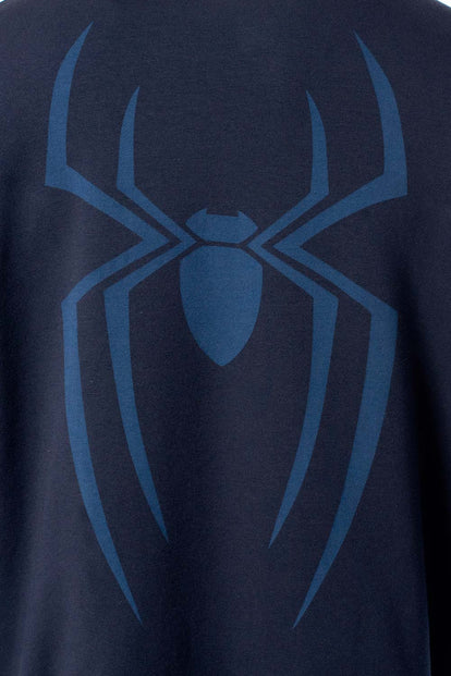  POLERON DE SPIDERMAN CON CAPUCHA PARA HOMBRE