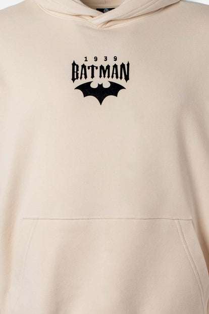  POLERON DE BATMAN CERRADO BEIGUE PARA HOMBRE